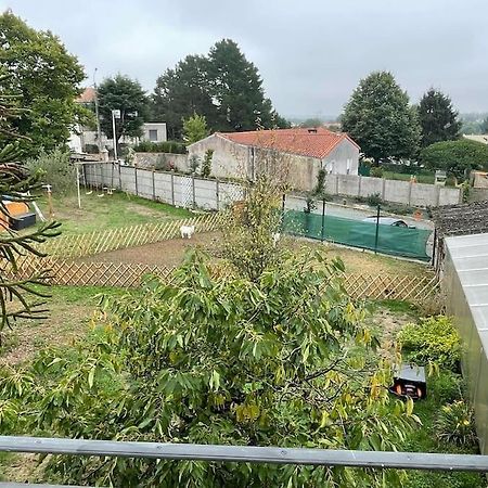 Appartement chaleureux avec piscine chauffée Mauleon Extérieur photo