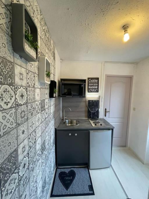 Appartement chaleureux avec piscine chauffée Mauleon Extérieur photo