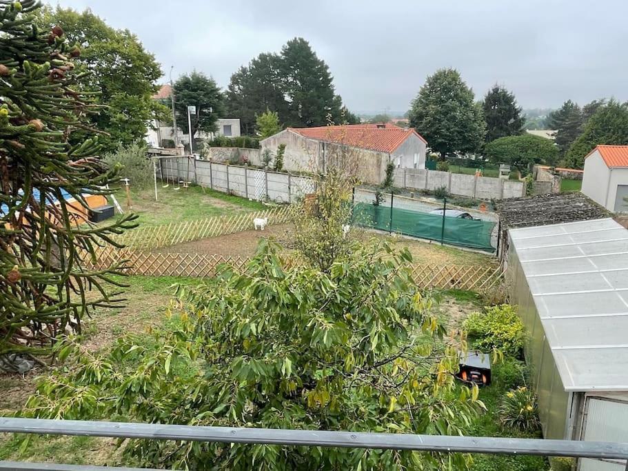 Appartement chaleureux avec piscine chauffée Mauleon Extérieur photo